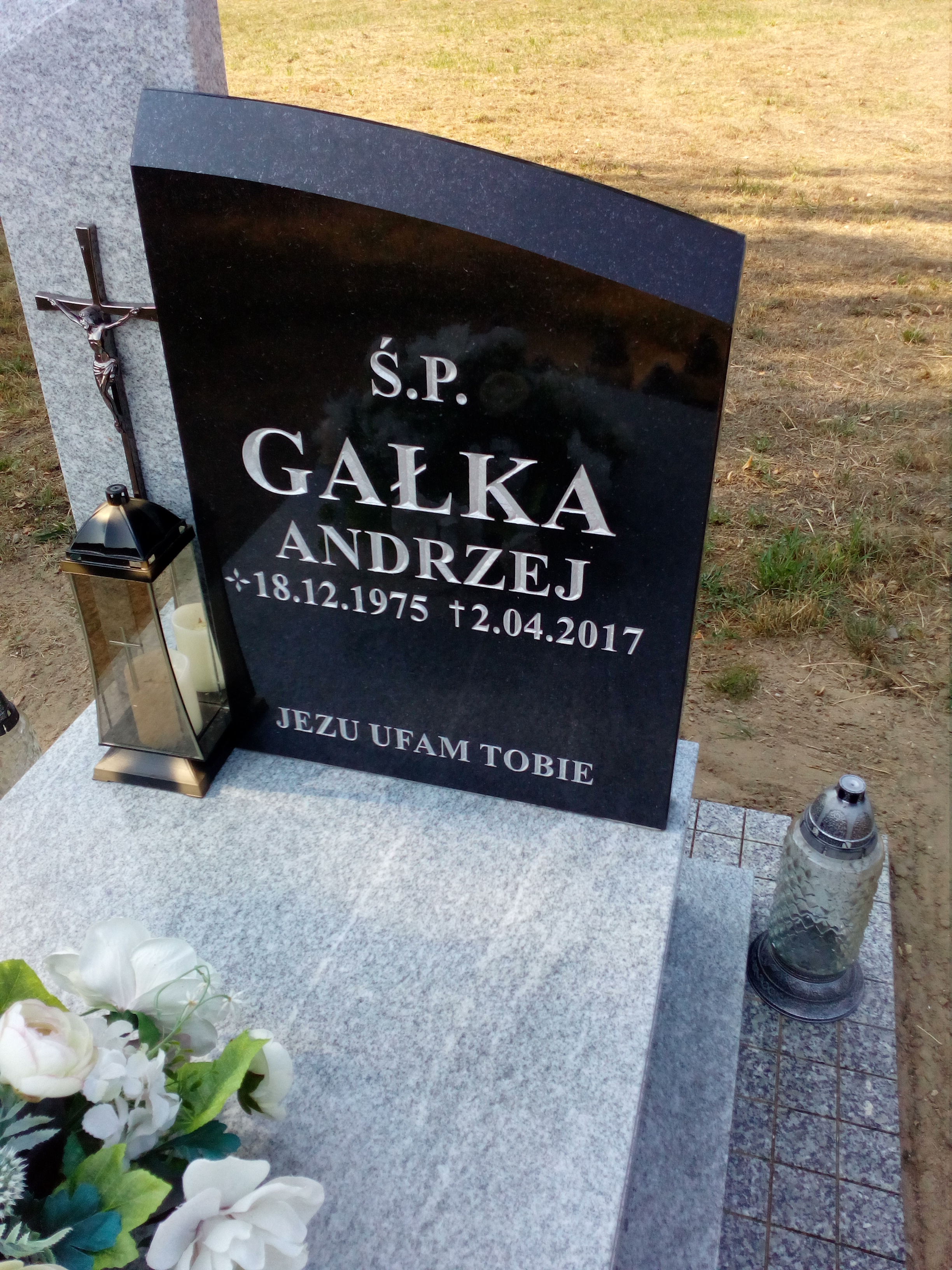 Andrzej Gałka 1975 Kożuchów - Grobonet - Wyszukiwarka osób pochowanych