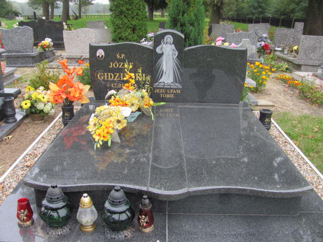 Grób Stefania Gidzińska