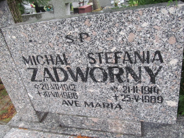 Stefania Zadworny 1914 Kożuchów - Grobonet - Wyszukiwarka osób pochowanych