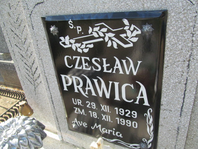 Czesław Prawica 1929 Kożuchów - Grobonet - Wyszukiwarka osób pochowanych