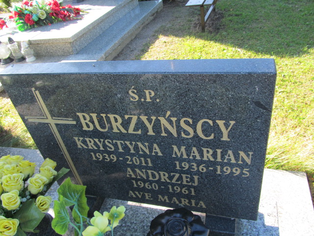 Marian Burzyński 1936 Kożuchów - Grobonet - Wyszukiwarka osób pochowanych