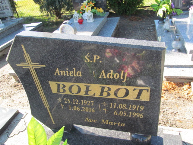 Aniela Bołbot 1927 Kożuchów - Grobonet - Wyszukiwarka osób pochowanych