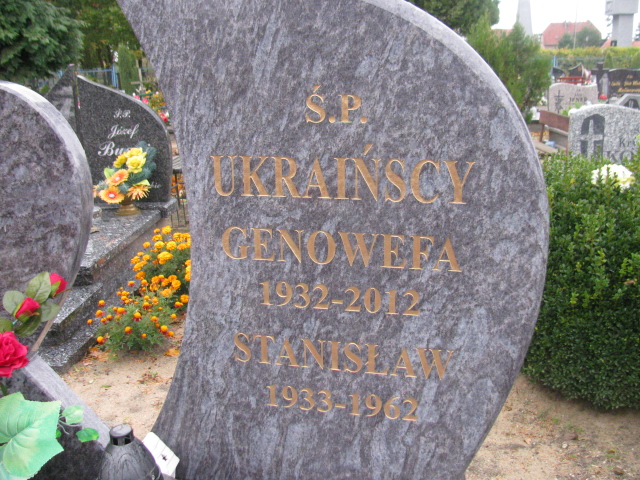 Stanisław Ukraiński 1932 Kożuchów - Grobonet - Wyszukiwarka osób pochowanych