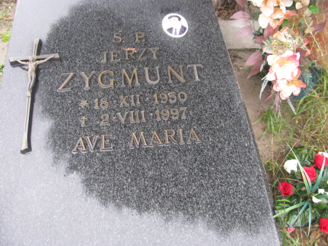 Jerzy Zygmunt 1950 Kożuchów - Grobonet - Wyszukiwarka osób pochowanych