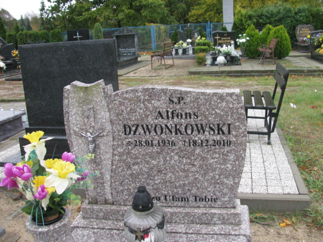 Alfons Dzwonkowski 1936 Kożuchów - Grobonet - Wyszukiwarka osób pochowanych