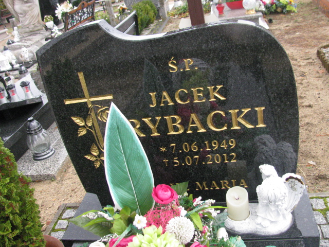 Jacek Rybacki 1949 Kożuchów - Grobonet - Wyszukiwarka osób pochowanych