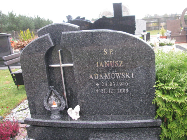 Janusz Adamowski 1940 Kożuchów - Grobonet - Wyszukiwarka osób pochowanych