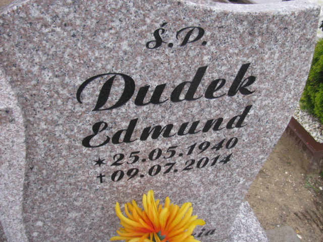 Edmund Dudek 1940 Kożuchów - Grobonet - Wyszukiwarka osób pochowanych
