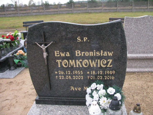 Bronisław Tomkowicz 1949 Kożuchów - Grobonet - Wyszukiwarka osób pochowanych