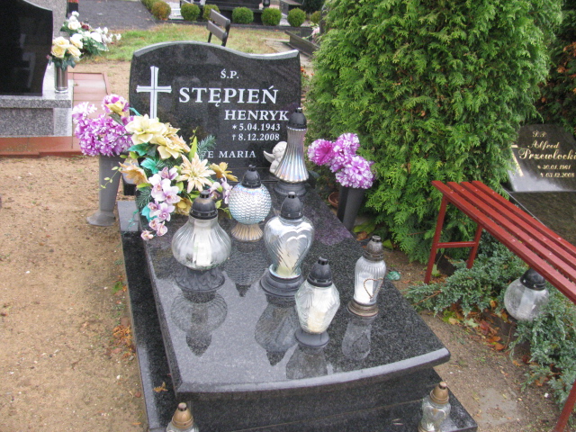 Grób Maria Stępień