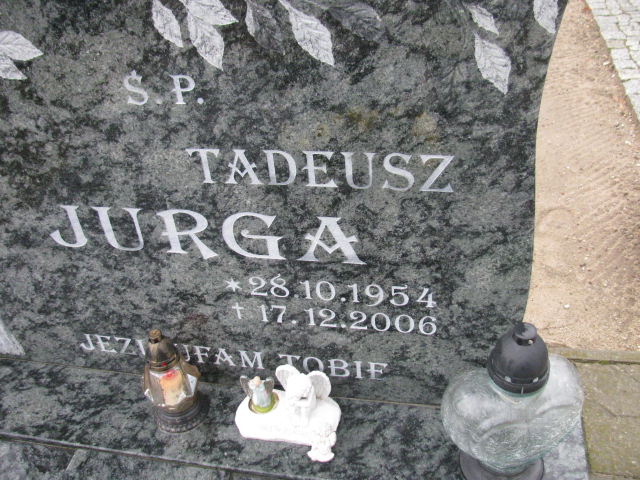 Tadeusz Jurga 1954 Kożuchów - Grobonet - Wyszukiwarka osób pochowanych