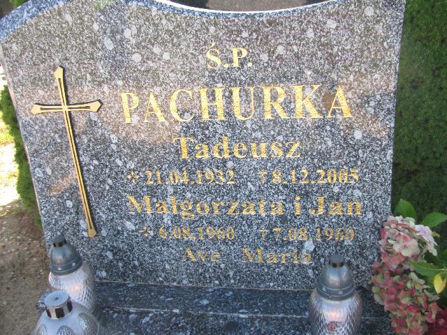 Martyna Pachurka 1938 Kożuchów - Grobonet - Wyszukiwarka osób pochowanych