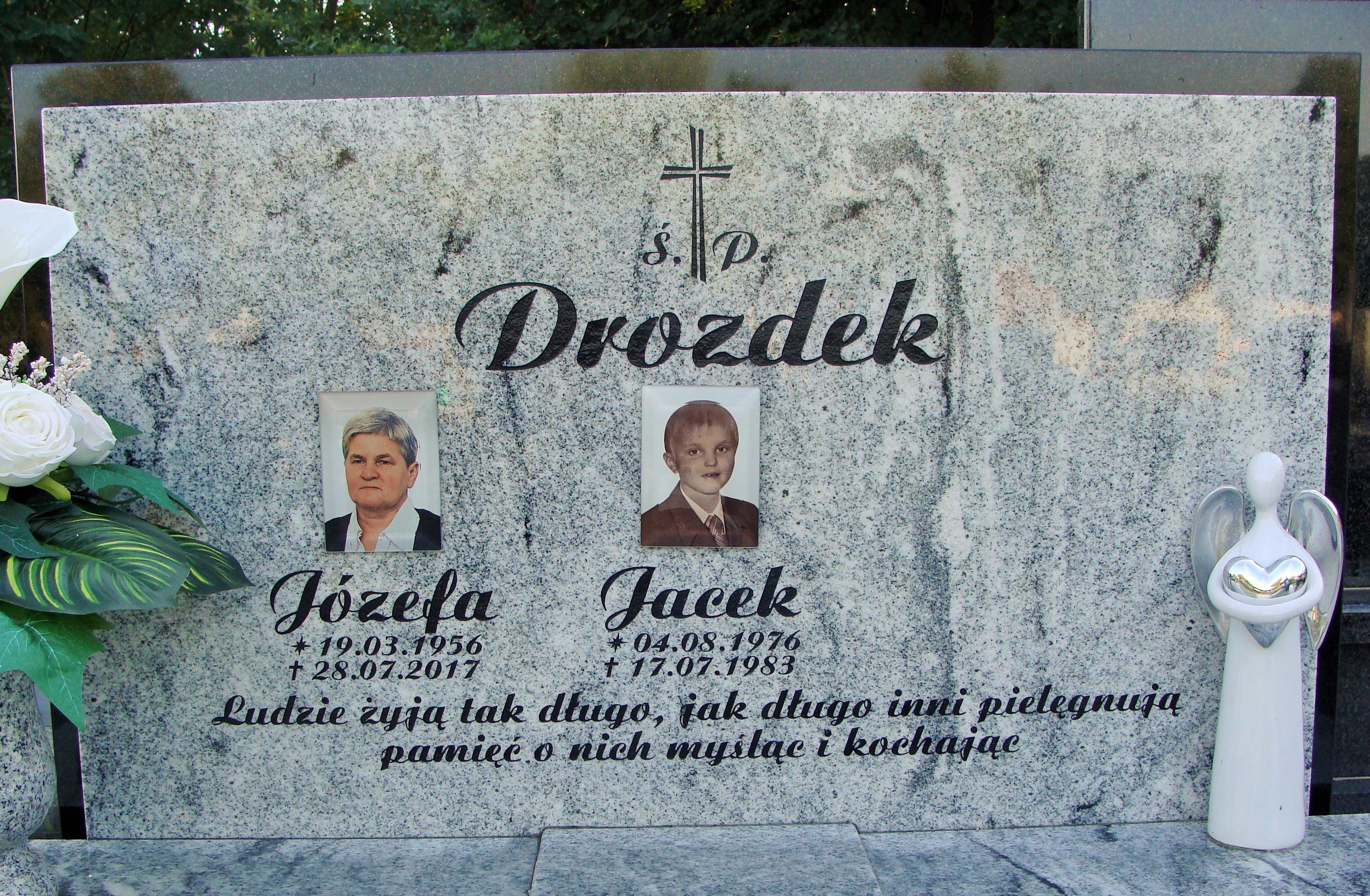 Grób Jacek Drozdek