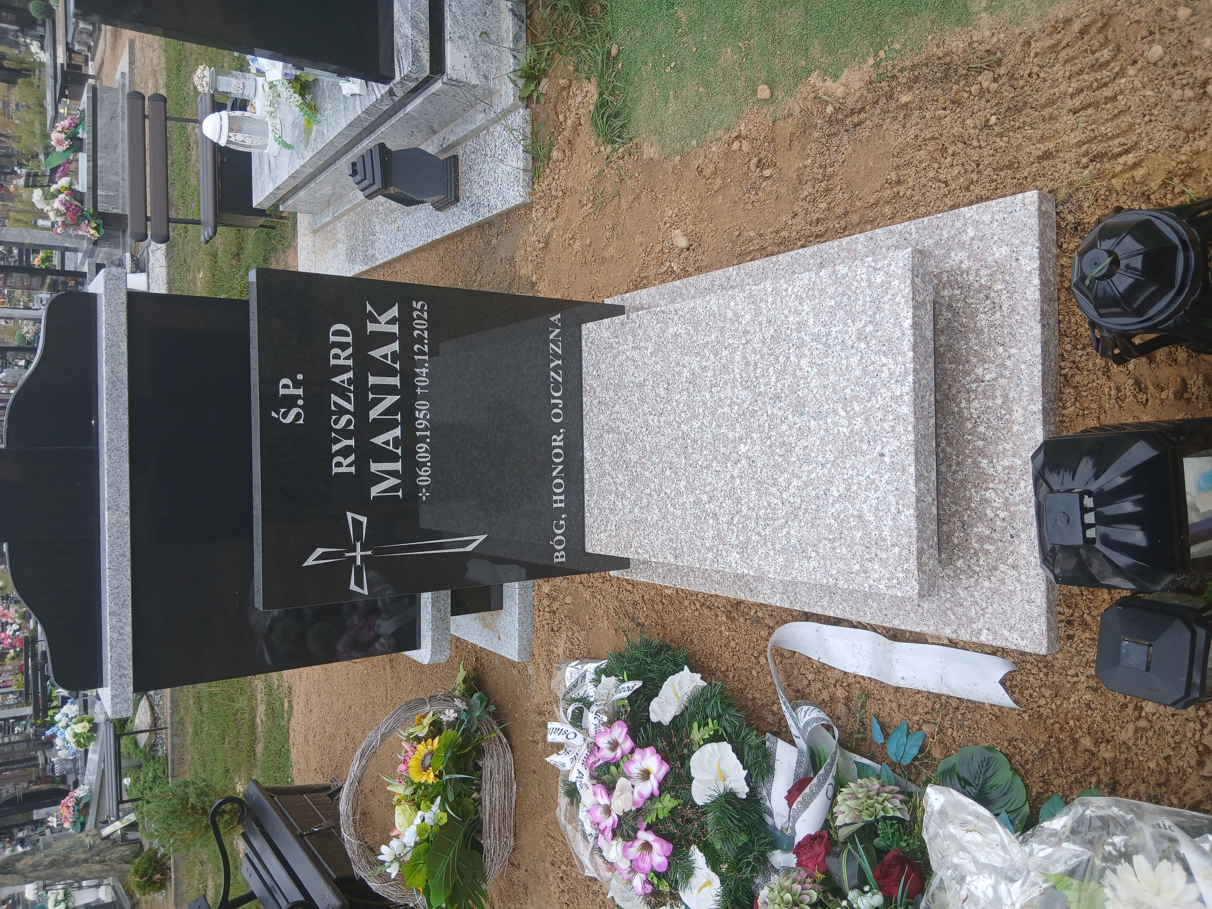 Grób Ryszard Maniak