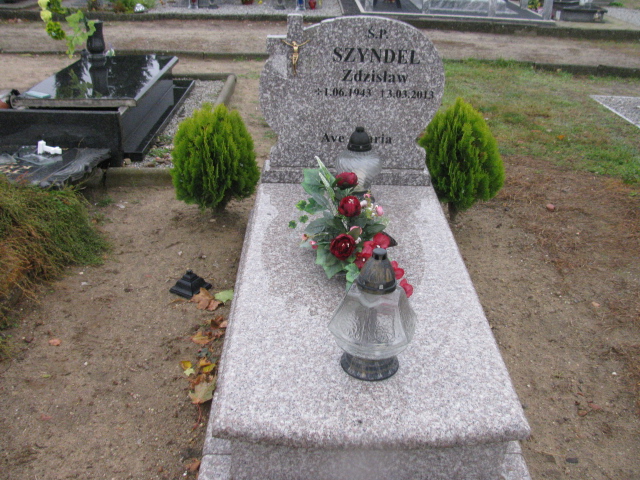 Grób Zdzisław Szyndel
