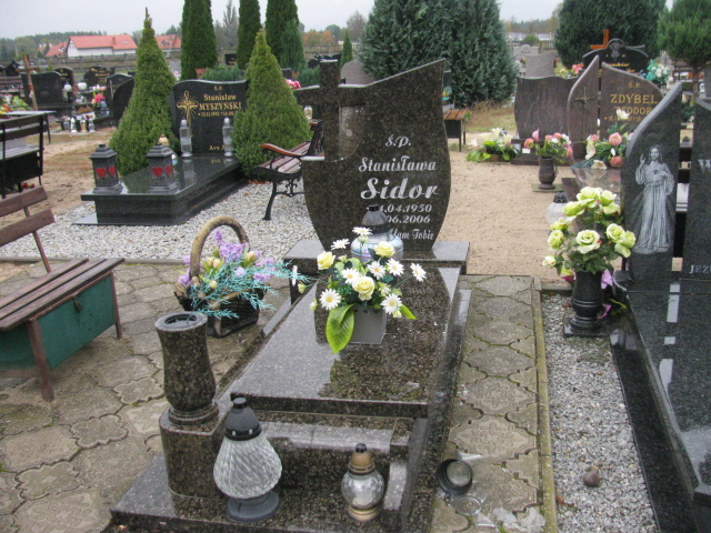 Grób Stanisława Sidor
